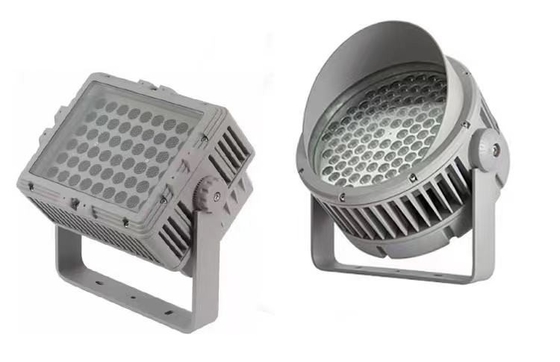 luz LED con chip de reflector exterior blanco caliente 30w 40w 50w