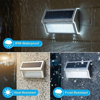 IP65 Luz solar de inundación resistente al agua con control de luz inteligente para iluminación de jardín