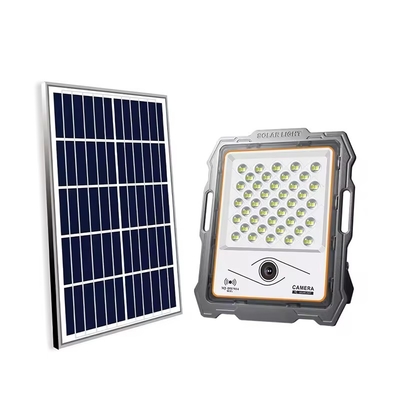Luz solar de larga duración para exteriores con panel solar y batería para jardín y patio