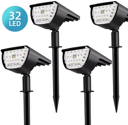 Larga vida útil Luces solares impermeables para jardín Función automática 6-8 horas Tiempo de carga