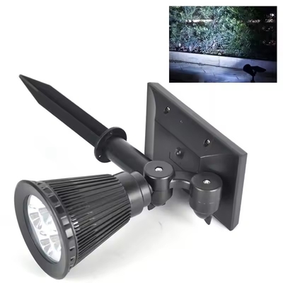 Larga vida útil Luces solares impermeables para jardín Función automática 6-8 horas Tiempo de carga