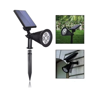 Venta caliente Luces solares impermeables para jardín Función automática 6-8 horas Tiempo de carga