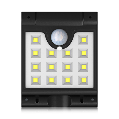 IP65 Luz solar de jardín resistente a la intemperie con panel solar laminado PET de 1W