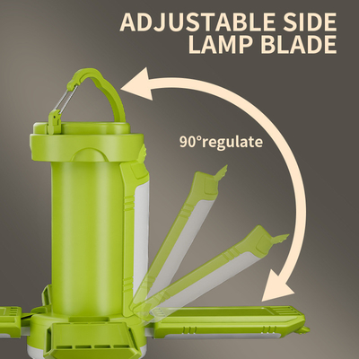 Luz de tienda de campaña LED plegable ecológica con pantalla digital
