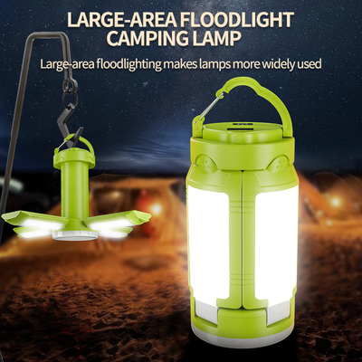 Luz de tienda de campaña LED plegable ecológica con pantalla digital